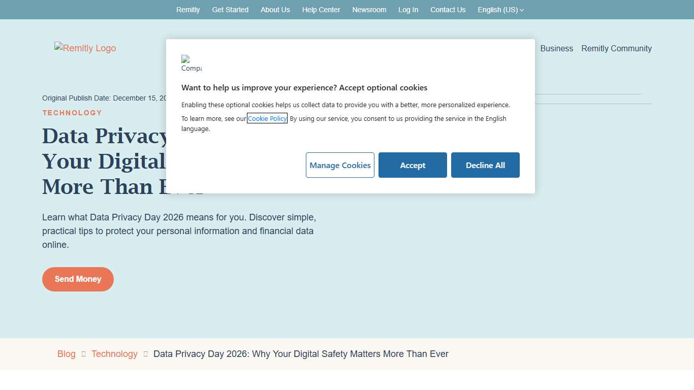 Data Privacy Day 2026: Simple Steps to Protect Your Data | Remitly